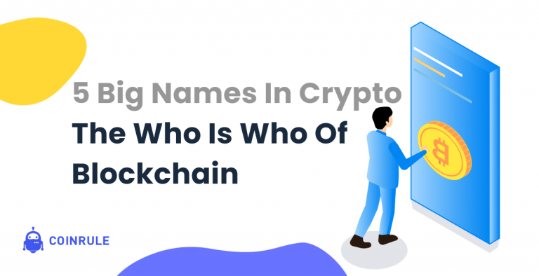 5 big names in crypto