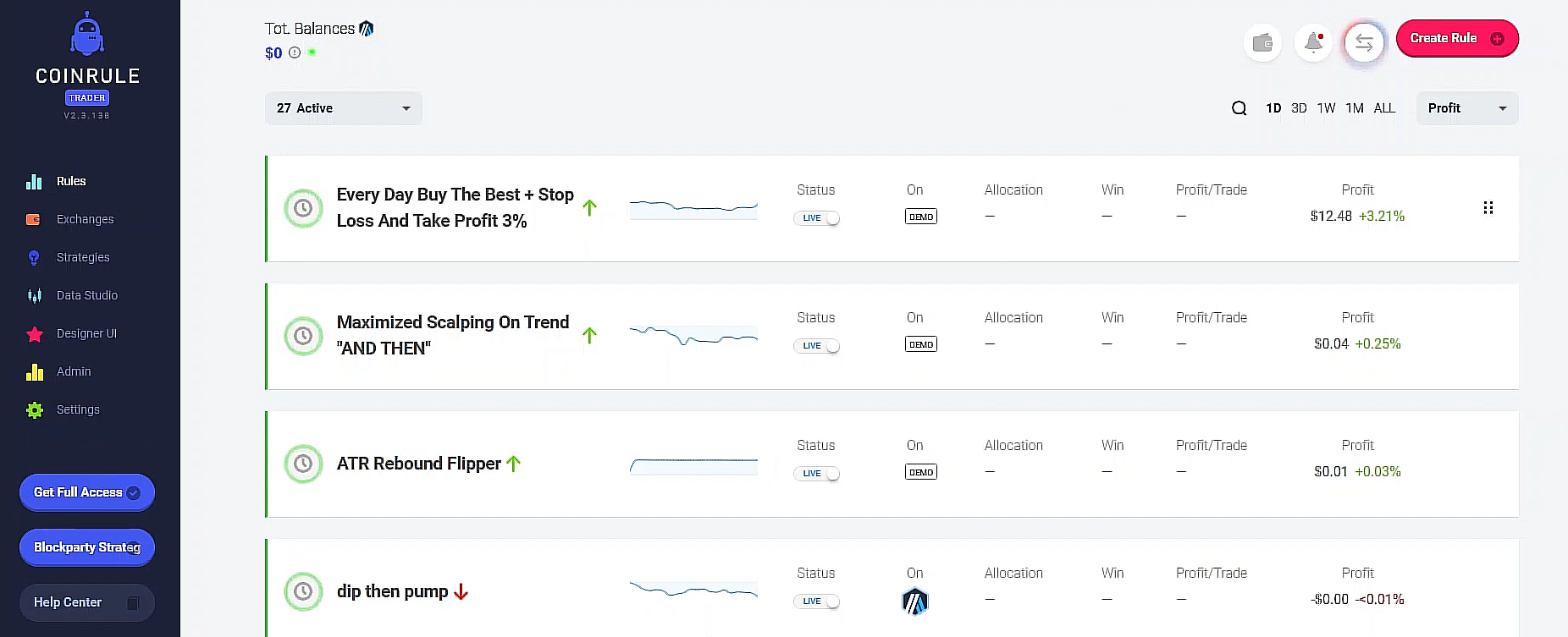 Coinrule - Últimos lançamentos de produtos, Coinrule Roteiro colaborativo e  conversas de negociação algorítmica
