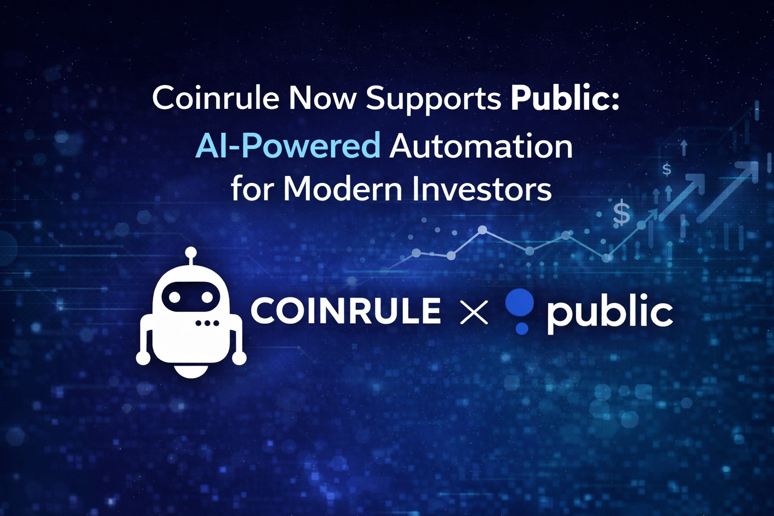 Coinrule Integra Public para que puedas operar de forma más inteligente ...